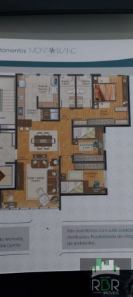Imagem Apartamento com 3 Quartos à Venda, 103 m² em Caxias Do Sul