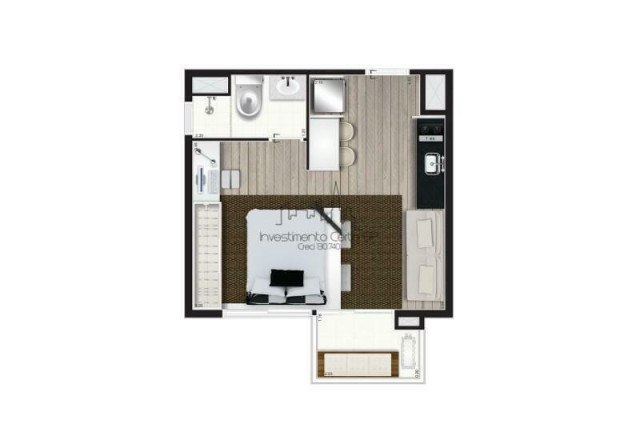 Imagem Apartamento com 1 Quarto à Venda, 32 m² em Vila Madalena - São Paulo Imagem Apartamento com 1 Quarto à Venda, 32 m² em Vila Madalena - São Paulo