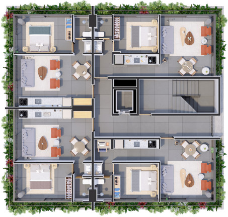 Imagem Apartamento com 1 Quarto à Venda, 46 m² em Brooklin Novo - São Paulo Imagem Apartamento com 1 Quarto à Venda, 46 m² em Brooklin Novo - São Paulo