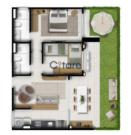 Imagem Apartamento com 1 Quarto à Venda, em Praia De Cumbuco - Caucaia Imagem Apartamento com 1 Quarto à Venda, em Praia De Cumbuco - Caucaia