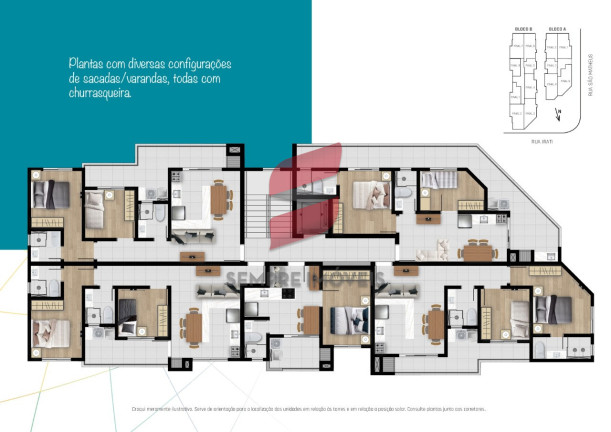 Imagem Apartamento com 1 Quarto à Venda, 73 m² em Caiobá - Matinhos