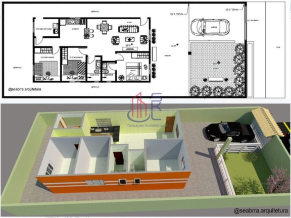 Imagem Casa com 2 Quartos à Venda, 125 m² em Jardim Do Sol - Caraguatatuba