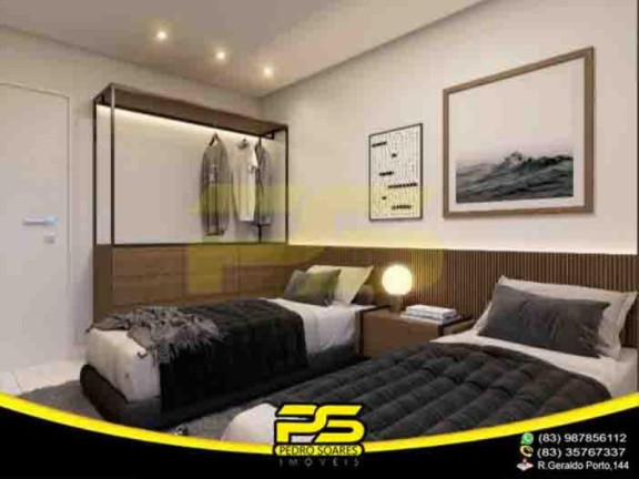 Imagem Apartamento com 1 Quarto à Venda, 54 m² em Cabo Branco - João Pessoa