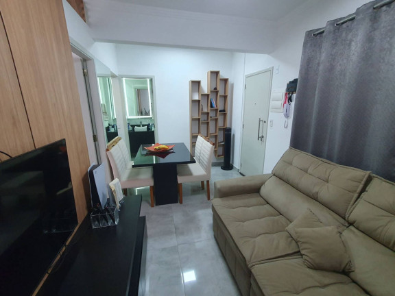 Imagem Apartamento com 1 Quarto à Venda, 50 m² em Itararé - São Vicente Imagem Apartamento com 1 Quarto à Venda, 50 m² em Itararé - São Vicente