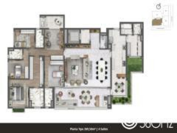 Imagem Apartamento com 3 Quartos à Venda, 252 m² em Indianópolis - São Paulo Imagem Apartamento com 3 Quartos à Venda, 252 m² em Indianópolis - São Paulo