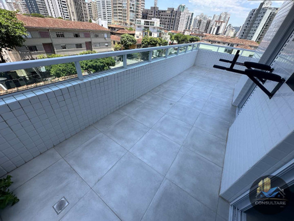 Imagem Apartamento com 2 Quartos para Alugar, 54 m² em Embaré - Santos