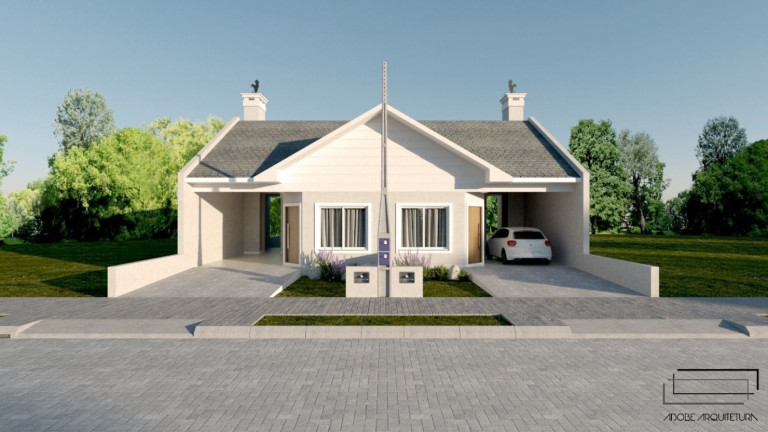 Casa com 2 Quartos à Venda, 96 m² em Linha Santa Cruz - Santa Cruz Do Sul