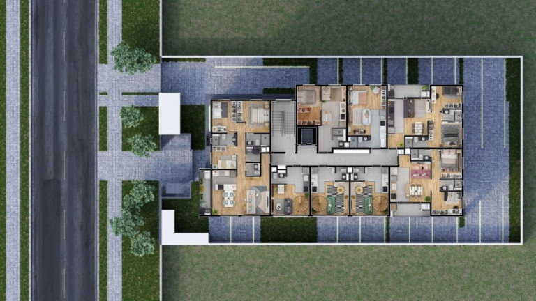 Imagem Apartamento com 2 Quartos à Venda, 61 m² em água Verde - Curitiba Imagem Apartamento com 2 Quartos à Venda, 61 m² em água Verde - Curitiba