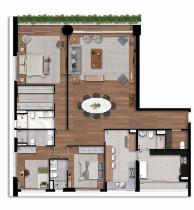 Imagem Apartamento com 4 Quartos à Venda, 296 m² em Itaim Bibi - São Paulo