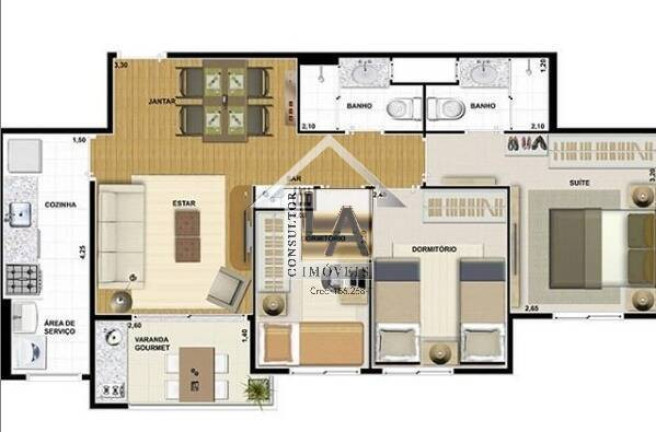 Imagem Apartamento com 3 Quartos à Venda, 65 m² em Morumbi - São Paulo Imagem Apartamento com 3 Quartos à Venda, 65 m² em Morumbi - São Paulo