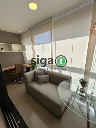 Imagem Apartamento com 1 Quarto para Alugar, 30 m² em Campo Belo - São Paulo Imagem Apartamento com 1 Quarto para Alugar, 30 m² em Campo Belo - São Paulo