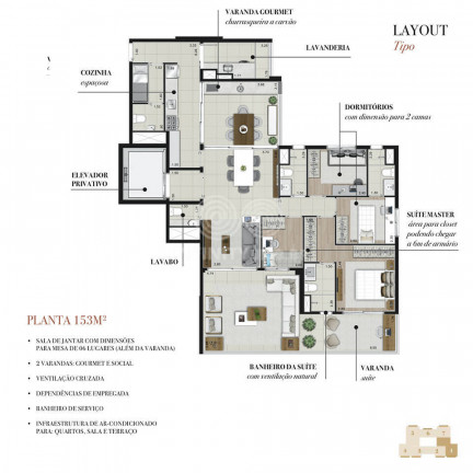 Imagem Apartamento com 4 Quartos à Venda, 153 m² em Vila Leopoldina - São Paulo Imagem Apartamento com 4 Quartos à Venda, 153 m² em Vila Leopoldina - São Paulo