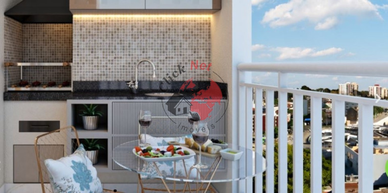 Imagem Apartamento com 2 Quartos à Venda, 65 m² em Campestre - Santo André