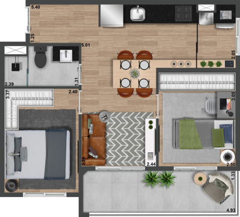 Imagem Apartamento com 1 Quarto à Venda, 52 m² em Perdizes - São Paulo Imagem Apartamento com 1 Quarto à Venda, 52 m² em Perdizes - São Paulo