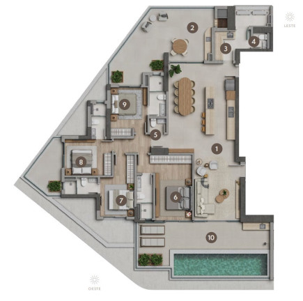 Imagem Cobertura com 4 Quartos à Venda, 390 m² em Centro - Balneário Camboriú