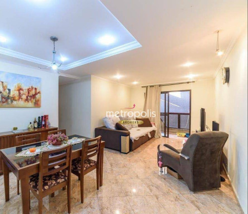 Apartamento com 3 Quartos à Venda, 95 m² em Santa Maria - São Caetano Do Sul