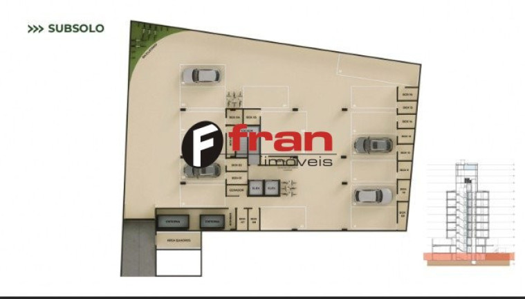 Imagem Apartamento com 1 Quarto à Venda, 27 m² em Trindade - Florianópolis