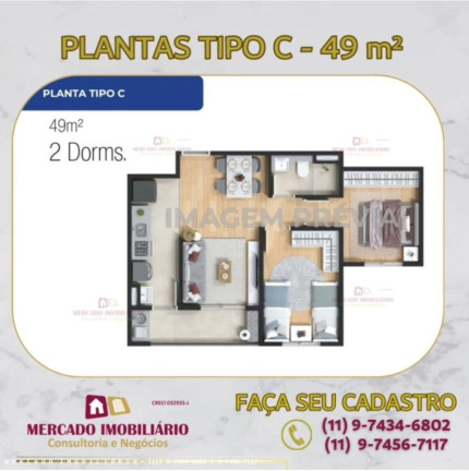Imagem Apartamento com 2 Quartos à Venda, 48 m² em Residencial Das Ilhas - Bragança Paulista Imagem Apartamento com 2 Quartos à Venda, 48 m² em Residencial Das Ilhas - Bragança Paulista