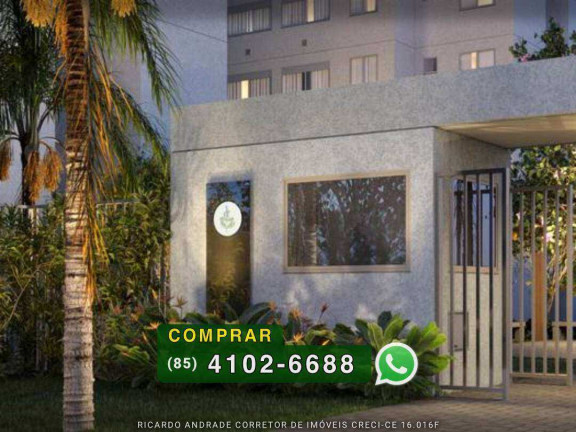Apartamento com 2 Quartos à Venda, 38 m² em Passaré - Fortaleza