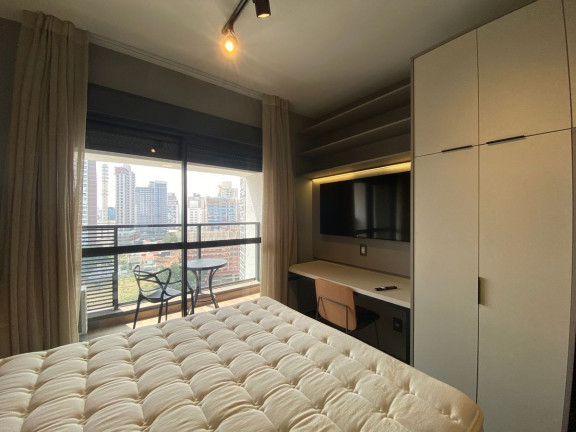 Imagem Apartamento com 1 Quarto para Alugar, 25 m² em Brooklin - São Paulo Imagem Apartamento com 1 Quarto para Alugar, 25 m² em Brooklin - São Paulo