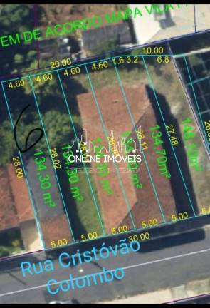 Terreno à Venda, 134 m² em Vila Paraíso - Mogi Guaçu