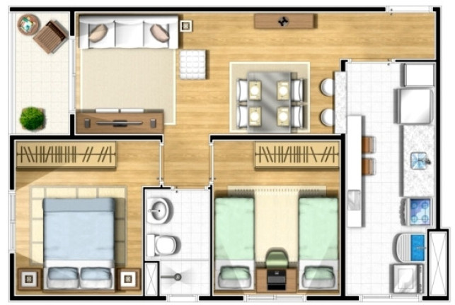 Imagem Apartamento com 2 Quartos à Venda, 50 m² em Mooca - São Paulo