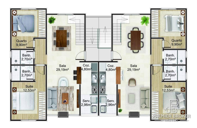Imagem Apartamento com 3 Quartos à Venda, 74 m² em Bom Retiro - Teresópolis Imagem Apartamento com 3 Quartos à Venda, 74 m² em Bom Retiro - Teresópolis