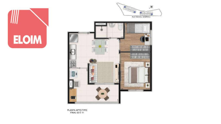 Imagem Apartamento com 2 Quartos à Venda, 37 m² em Vila Guilherme - São Paulo
