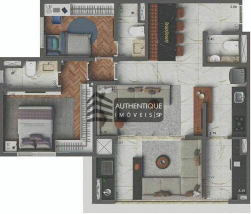 Imagem Apartamento com 3 Quartos à Venda, 131 m² em Ipiranga - São Paulo Imagem Apartamento com 3 Quartos à Venda, 131 m² em Ipiranga - São Paulo