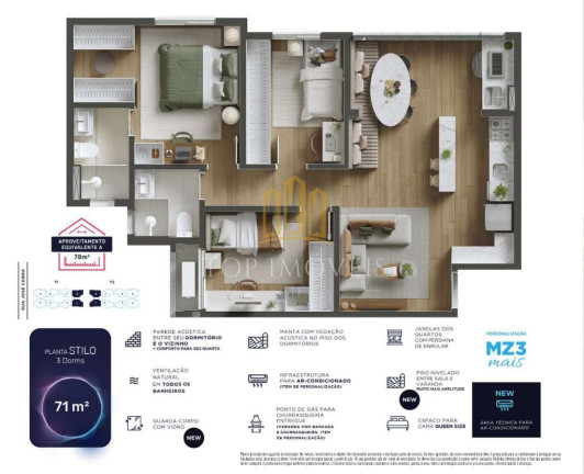 Imagem Apartamento com 3 Quartos à Venda, 76 m² em Conjunto Residencial Trinta E Um De Março - São José Dos Campos Imagem Apartamento com 3 Quartos à Venda, 76 m² em Conjunto Residencial Trinta E Um De Março - São José Dos Campos