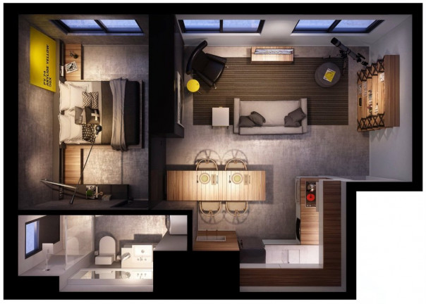 Imagem Apartamento com 1 Quarto à Venda, 66 m² em Auxiliadora - Porto Alegre