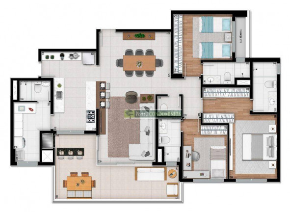 Imagem Cobertura com 4 Quartos à Venda, 203 m² em Bigorrilho - Curitiba