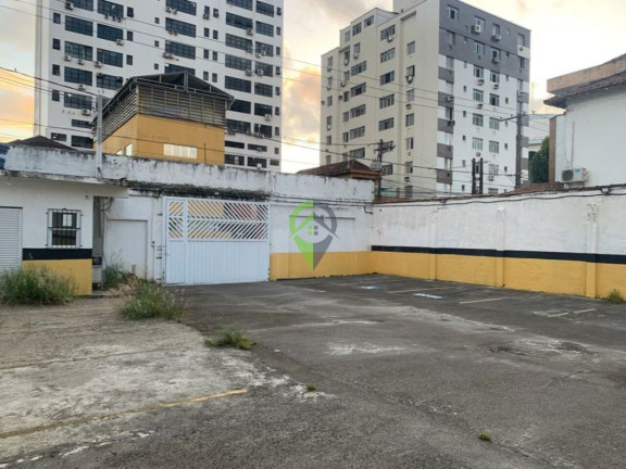 Imagem Terreno para Alugar, 438 m² em Embaré - Santos Imagem Terreno para Alugar, 438 m² em Embaré - Santos