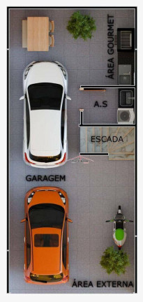 Imagem Sobrado com 2 Quartos à Venda, 98 m² em Maracanã - Praia Grande