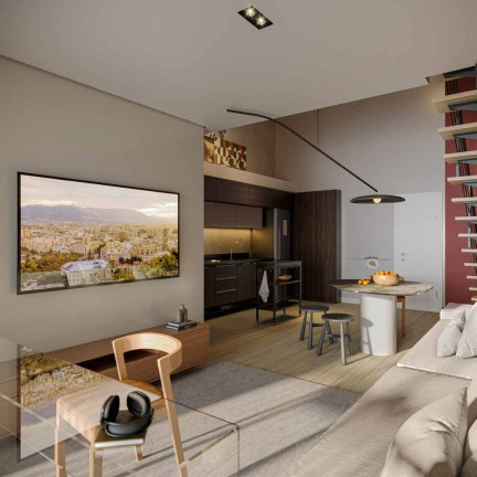 Imagem Imóvel com 1 Quarto à Venda, 30 m² em Campo Comprido - Curitiba Imagem Imóvel com 1 Quarto à Venda, 30 m² em Campo Comprido - Curitiba