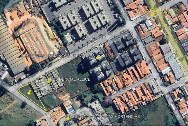 Terreno à Venda, 1.400 m² em Parque Nossa Senhora Da Candelária - Itu