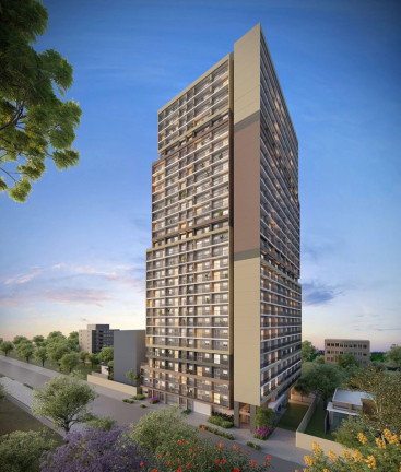 Apartamento com 2 Quartos à Venda, 44 m² em Santo Amaro - São Paulo