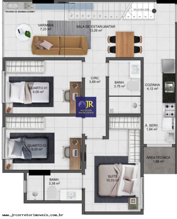Imagem Imóvel com 2 Quartos à Venda, 64 m² em Praia De Itaparica - Vila Velha Imagem Imóvel com 2 Quartos à Venda, 64 m² em Praia De Itaparica - Vila Velha