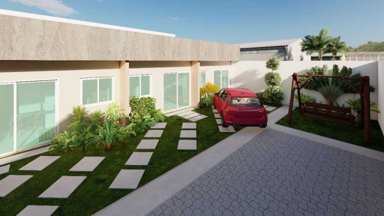 Imagem Casa de Condomínio com 2 Quartos à Venda, 45 m² em Buraquinho - Lauro De Freitas Imagem Casa de Condomínio com 2 Quartos à Venda, 45 m² em Buraquinho - Lauro De Freitas