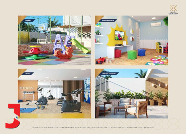 Imagem Apartamento com 3 Quartos à Venda, em Praia De Itaparica - Vila Velha Imagem Apartamento com 3 Quartos à Venda, em Praia De Itaparica - Vila Velha