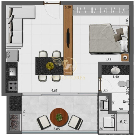 Imagem Apartamento com 1 Quarto à Venda, 42 m² em Perequê Açu - Ubatuba Imagem Apartamento com 1 Quarto à Venda, 42 m² em Perequê Açu - Ubatuba