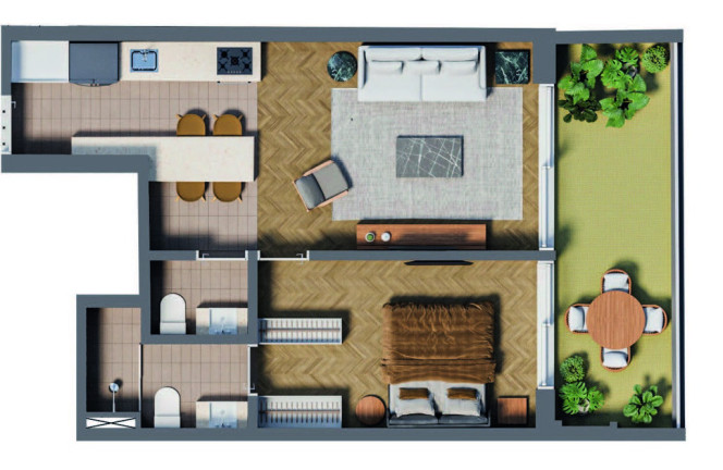 Imagem Imóvel com 1 Quarto à Venda, 44 m² em Centro - São Paulo Imagem Imóvel com 1 Quarto à Venda, 44 m² em Centro - São Paulo