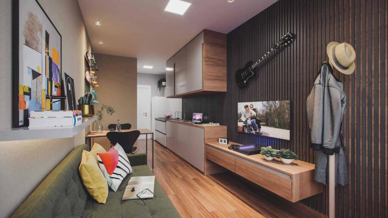 Imagem Apartamento com 2 Quartos à Venda, 45 m² em Rebouças - Curitiba
