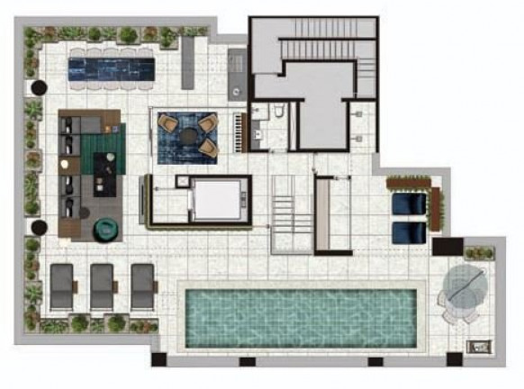 Imagem Cobertura com 3 Quartos à Venda, 465 m² em Itaim Bibi - São Paulo