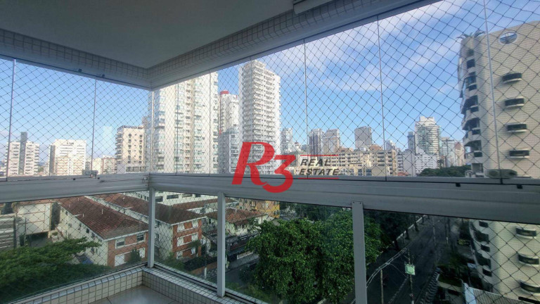 Imagem Apartamento com 3 Quartos para Alugar, 178 m² em Gonzaga - Santos