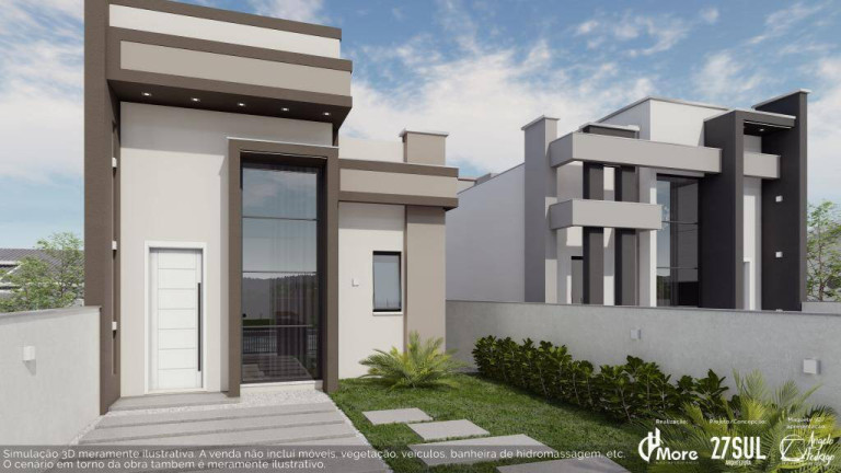 Imagem Casa com 3 Quartos à Venda, 91 m² em Residencial Bosque Da Mata - Tijucas