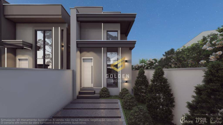 Imagem Casa com 2 Quartos à Venda, 68 m² em Loteamento Flora Flora - Tijucas