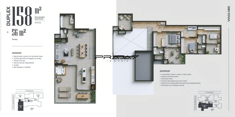 Imagem Imóvel com 3 Quartos à Venda, 20 m² em Vila Izabel - Curitiba