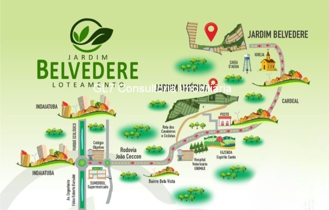 Imagem Terreno à Venda, 175 m² em Altos Da Bela Vista - Indaiatuba Imagem Terreno à Venda, 175 m² em Altos Da Bela Vista - Indaiatuba