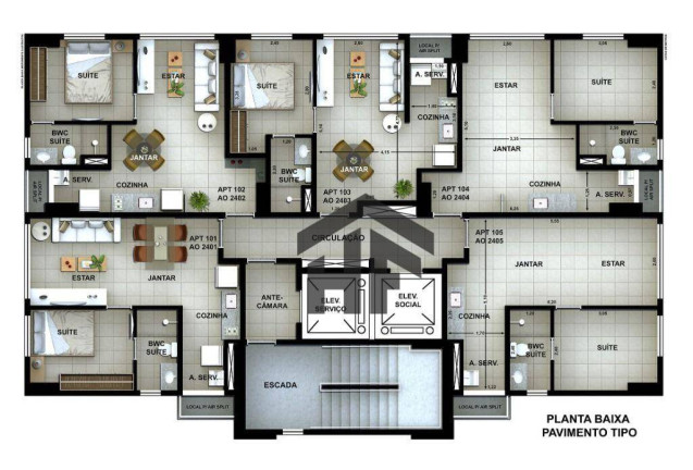 Imagem Studio com 1 Quarto à Venda, 33 m² em Piedade - Jaboatão Dos Guararapes Imagem Studio com 1 Quarto à Venda, 33 m² em Piedade - Jaboatão Dos Guararapes